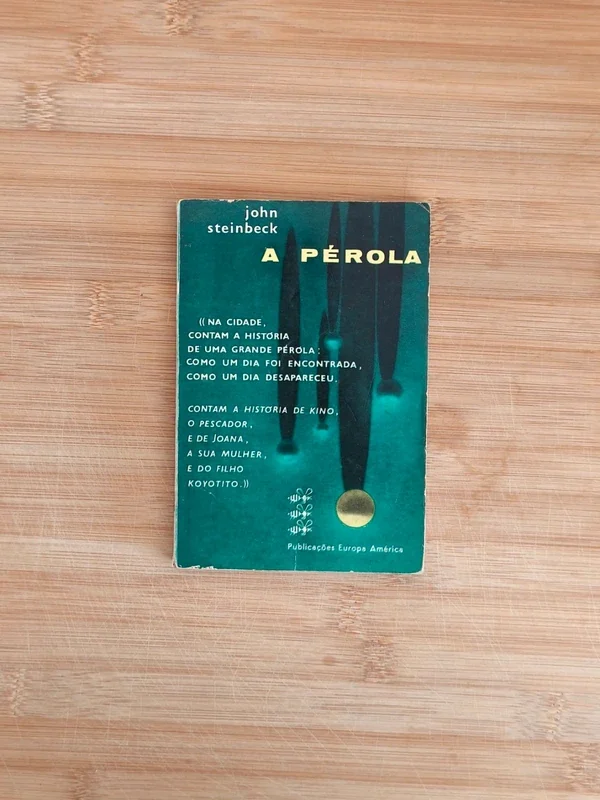 Capa do livro A PÉROLA