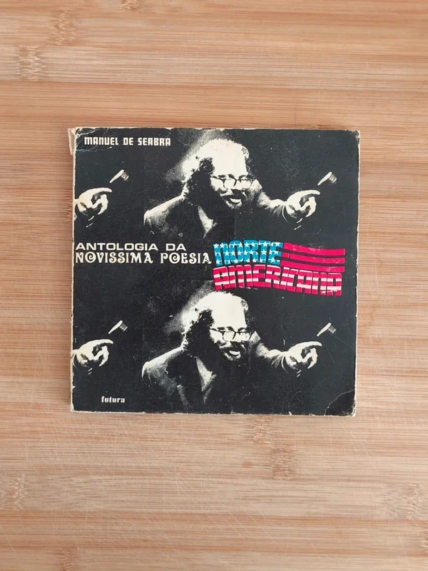 Capa do livro ANTOLOGIA DA NOVÍSSIMA POESIA NORTE-AMERICANA