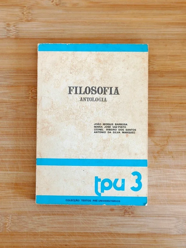 Capa do livro FILOSOFIA - ANTOLOGIA