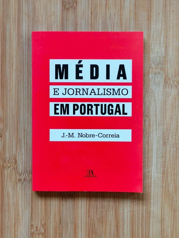 Capa do livro MÉDIA E JORNALISMO EM PORTUGAL