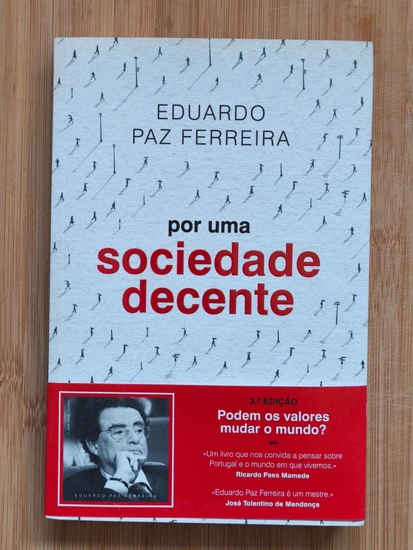 Capa do livro POR UMA SOCIEDADE DECENTE