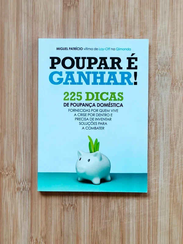 Capa do livro POUPAR É GANHAR!