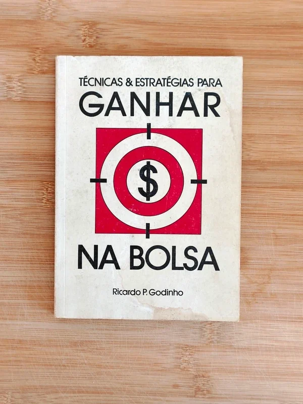 Capa do livro TÉCNICAS & ESTRATÉGIAS PARA GANHAR NA BOLSA