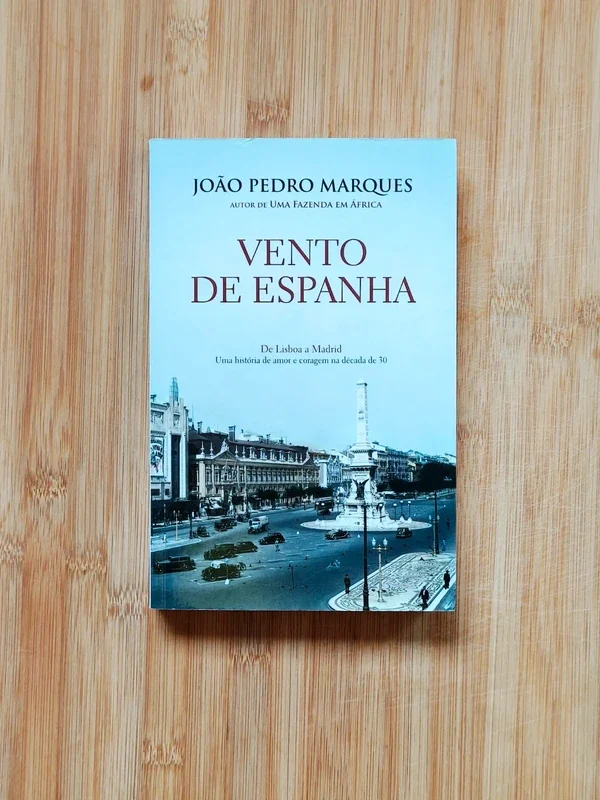 Capa do livro VENTO DE ESPANHA